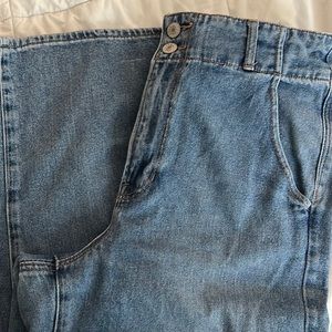 American Eagle wide leg jean
